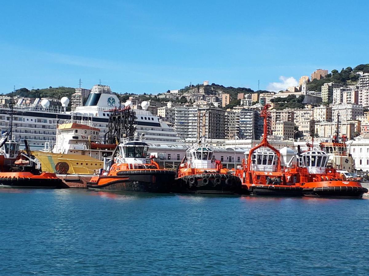 I Tetti Di Genova Grande Appartamento Esterno foto